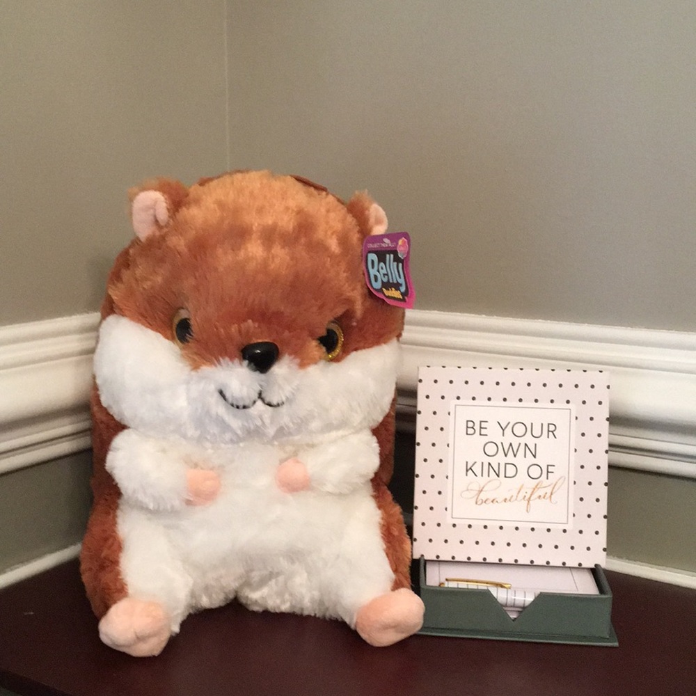 #5 Big hamster stuffed animal